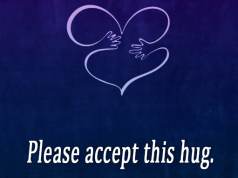 hug, quote, positive saying, encouragement