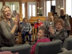 Elderly, Women, Nursing, Makeup, Funny, Smile,