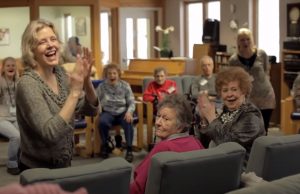 Elderly, Women, Nursing, Makeup, Funny, Smile,