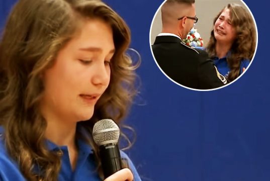Soldier, Veteran, Surprise, Daughter, Student,
