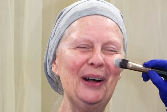 makeup, artist, transformation, makeover, women, eldery, mature, makeup application, amazing,