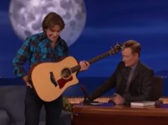 Have you Ever Seen the Rain: Brilliant cover by John Fogerty, best cover by John Fogerty, John Fogerty's best love song, when Conan O’Brien invited John Fogerty, the Conan O’Brien show best invite, John Fogerty last song, the best guitarist in NYC, the best guitarist in USA, amazing performance by John Fogerty,
