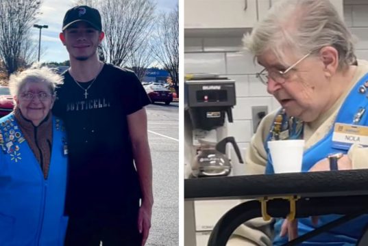 elderly workers in walmart, uplifting story that will restore your faith in humanity, this tiktoker will restore your faith in humanity, how to donate for elderly people, how to help elederly workers, walmart worker, unspiring story that will restore your faith in humanity