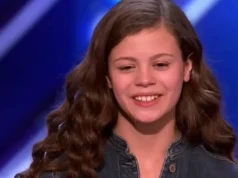 13-year-old singer America's Got Talent, Angelina I'll Stand by You AGT, young talent on America's Got Talent, Simon Cowell AGT performance, AGT standing ovation performance, powerful young singer AGT, America's Got Talent 2024 highlights, best performances on AGT, emotional song performance AGT, young singers on reality TV