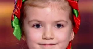 Got Talent Ukraine, Ukrainian folk song performance, 5 years old talent show, traditional Ukrainian dress, young singer Ukraine, emotional Got Talent moments, cultural heritage performance, viral talent show performance, judges moved by performance, Ukrainian girl on Got Talent