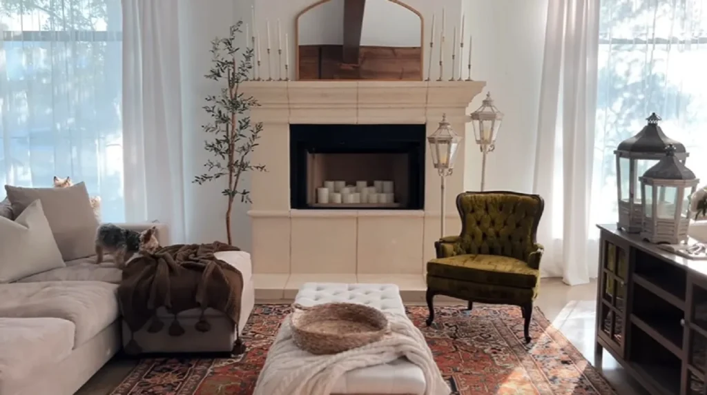 home decor, styling tips, decorating ideas, high-end space, contrast, repetition, artwork, marble decor, budget friendly, interior design