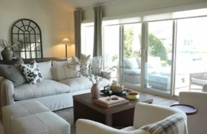 living room, stylish, decor, design, rustic, organic, neutral, furniture, accents, inspiration