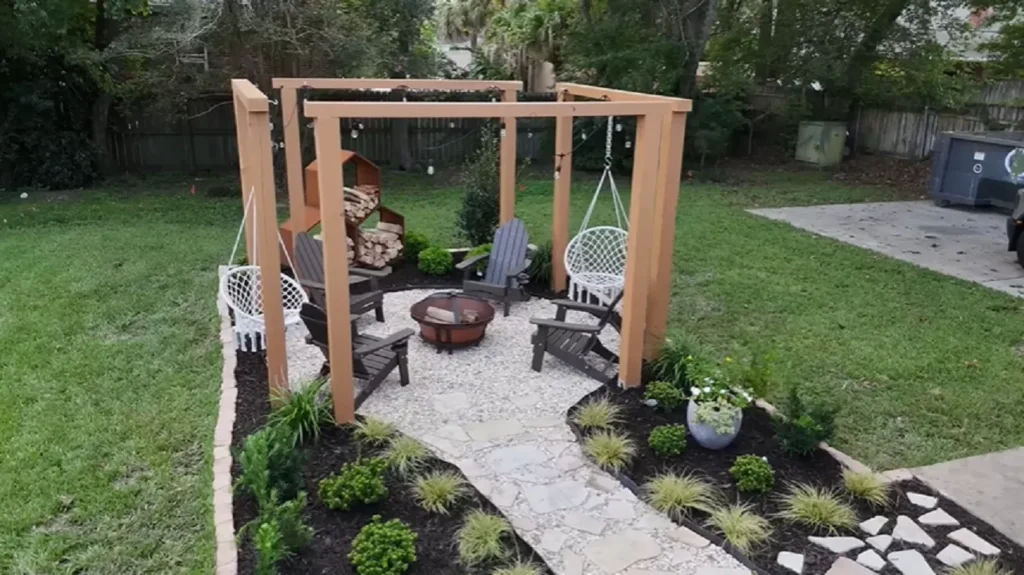 backyard, transformation, DIY, drought-tolerant, landscaping, outdoor living, pergola, garden, Southern California, home improvement