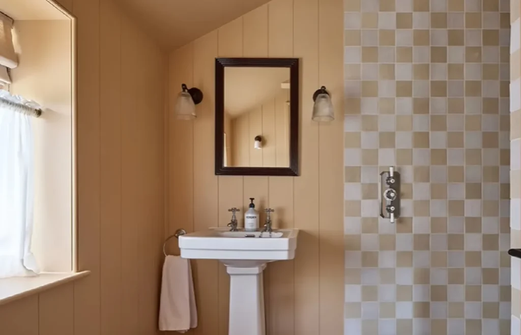 small bathroom, bathroom design, space saving, bathroom ideas, minimalist, floating vanity, storage, lighting, mirrors, renovation

