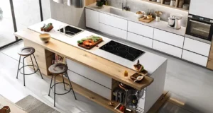 small kitchen, kitchen design, space saving, storage ideas, efficient layout, kitchen lighting, decluttering, kitchen triangle, galley kitchen, island kitchen