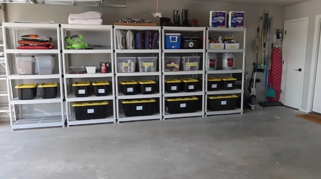 garage, organization, storage, declutter, zoning, DIY, home improvement, garage makeover, container store, garage ideas