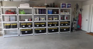 garage, organization, storage, declutter, zoning, DIY, home improvement, garage makeover, container store, garage ideas