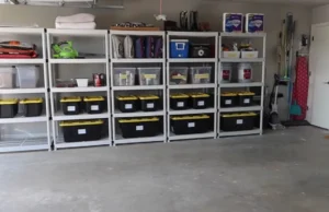 garage, organization, storage, declutter, zoning, DIY, home improvement, garage makeover, container store, garage ideas