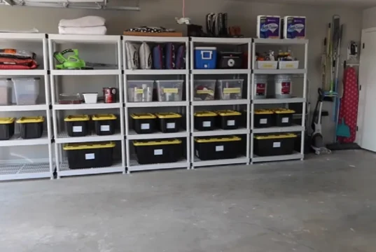 garage, organization, storage, declutter, zoning, DIY, home improvement, garage makeover, container store, garage ideas