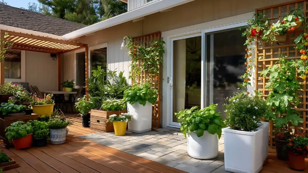 small garden, vegetable garden, vertical garden, grow bags, container garden, urban gardening, garden layout, garden design, patio garden, tiny space

