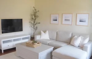DIY makeover, living room, budget decor, home improvement, interior design, room makeover, affordable design, home goods, decor ideas, painting tips