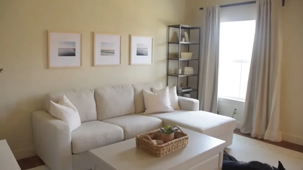 DIY makeover, living room, budget decor, home improvement, interior design, room makeover, affordable design, home goods, decor ideas, painting tips

