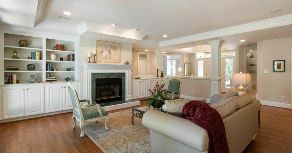 living room, furniture, space saving, design, sectional, seating, layout, decor, focal point, home