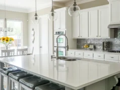 DIY, kitchen, cabinets, paint, home improvement, renovation, painting tips, budget, decor, tutorial