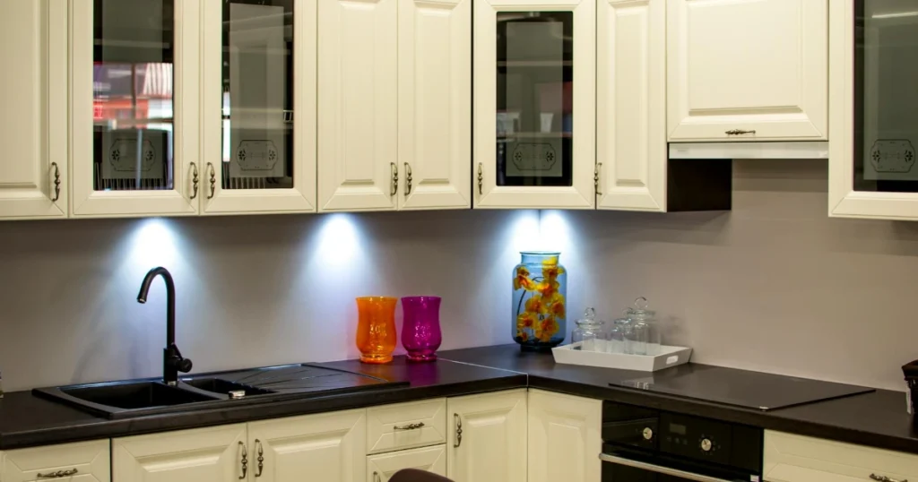 DIY, kitchen, cabinets, paint, home improvement, renovation, painting tips, budget, decor, tutorial