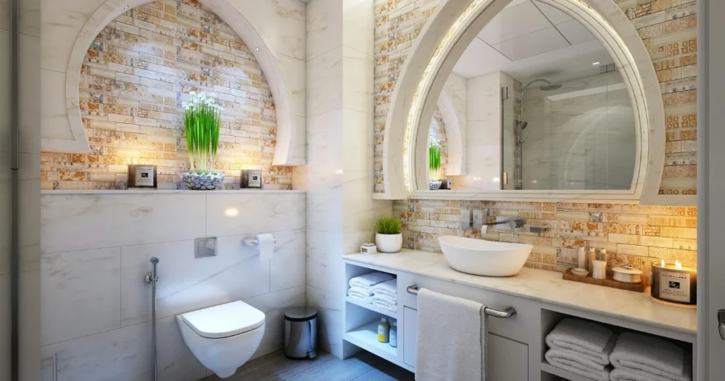 DIY, bathroom, makeover, decor, organization, cleaning, design, renovation, home improvement, styling

