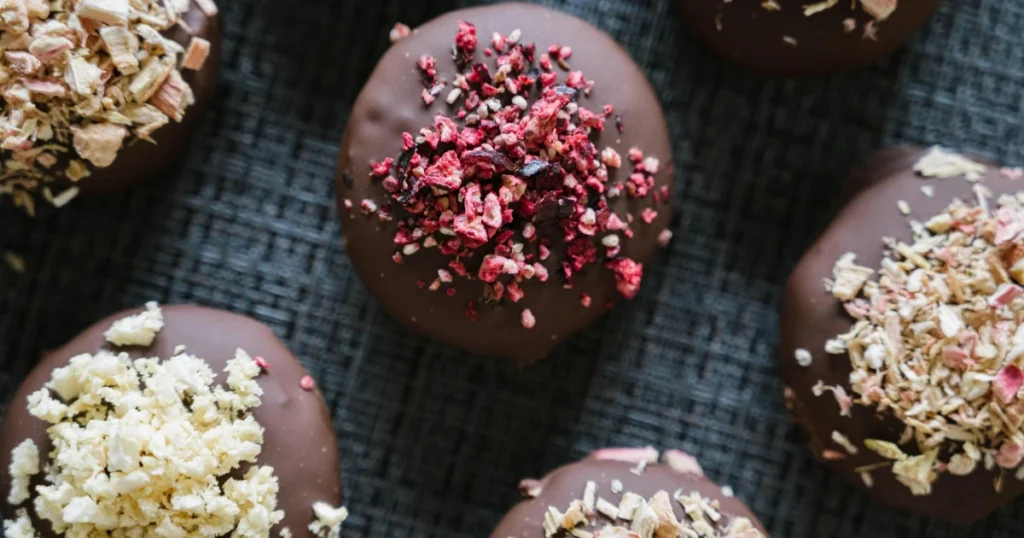 dry fruit, chocolate, dessert, no-bake, recipe, almonds, cashews, pistachios, easy dessert, quick recipe