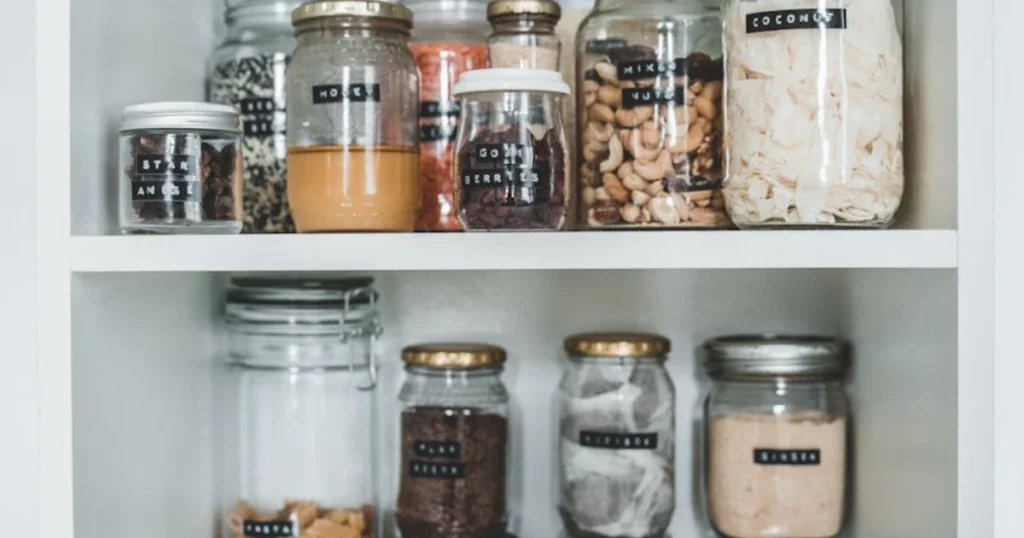 can organization, kitchen storage ideas, pantry organization tips, wire rack can hack