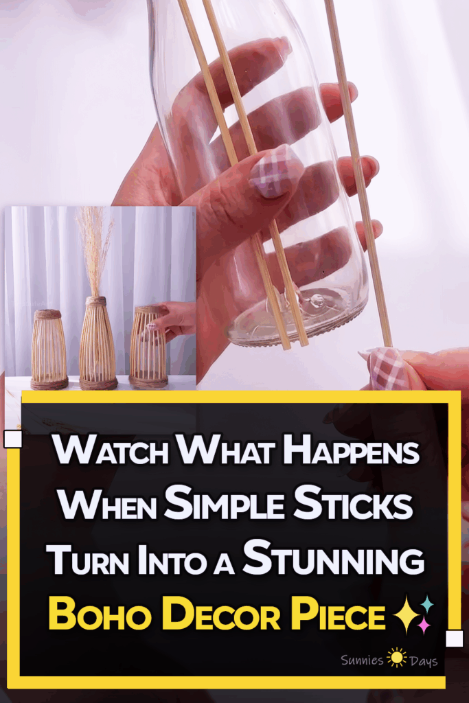 boho decor, DIY decoration, boho craft, easy DIY project, handmade home decor